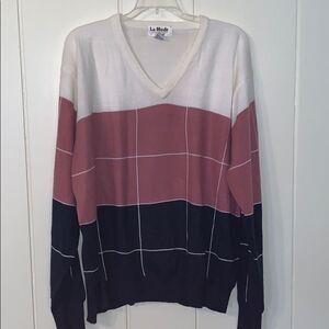 Vtg‎ 80s/90s La Mode thin cashmerlon sweater